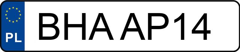 Numer rejestracyjny BHA AP14 posiada OPEL Astra III 1.3 CDTI MR`04 E4 Enjoy Aut. - BHAAP14