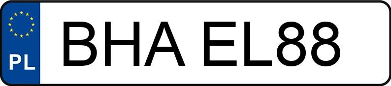 Numer rejestracyjny BHA EL88 posiada BMW X6 Diesel MR`08 E4 E71 xDrive35d Step - BHAEL88