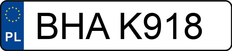 Numer rejestracyjny BHA K918 posiada SCANIA WAM - BHAK918
