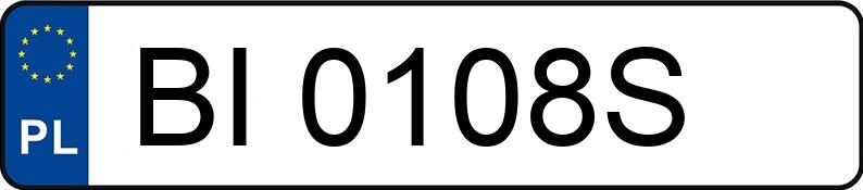 Numer rejestracyjny BI 0108S posiada RENAULT Clio II 1.6 MR`98 RT - BI0108S Numer rejestracyjny BI 0108S posiada RENAULT Clio II 1.6 MR`98 RT - BI0108S