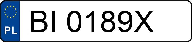 Numer rejestracyjny BI 0189X posiada CITROEN C5 2.0 HDI - BI0189X Numer rejestracyjny BI 0189X posiada CITROEN C5 2.0 HDI - BI0189X