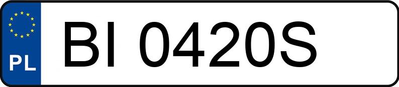 Numer rejestracyjny BI 0420S posiada KIA MAGENTIS - BI0420S Numer rejestracyjny BI 0420S posiada KIA MAGENTIS - BI0420S