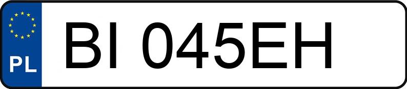 Numer rejestracyjny BI 045EH posiada FORD FOCUS - BI045EH Numer rejestracyjny BI 045EH posiada FORD FOCUS - BI045EH