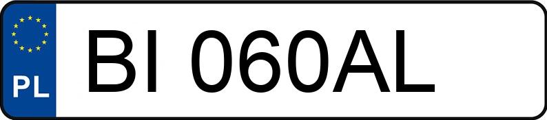 Numer rejestracyjny BI 060AL posiada MERCEDES-BENZ GLE 250 D 4MATIC 166 - BI060AL