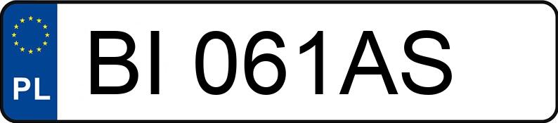 Numer rejestracyjny BI 061AS posiada TOYOTA (USA) Sienna 3.5 MR`07 XLE AWD Aut. - BI061AS