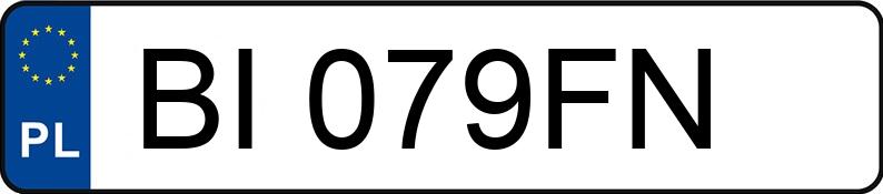 Numer rejestracyjny BI 079FN posiada FORD FOCUS - BI079FN