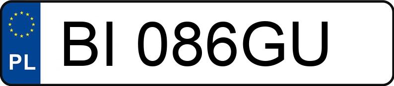 Numer rejestracyjny BI 086GU posiada PEUGEOT 307 - BI086GU