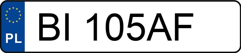 Numer rejestracyjny BI 105AF posiada CHRYSLER 300C - BI105AF Numer rejestracyjny BI 105AF posiada CHRYSLER 300C - BI105AF