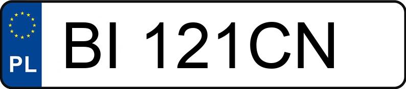 Numer rejestracyjny BI 121CN posiada CITROEN JUMPER Y - BI121CN Numer rejestracyjny BI 121CN posiada CITROEN JUMPER Y - BI121CN