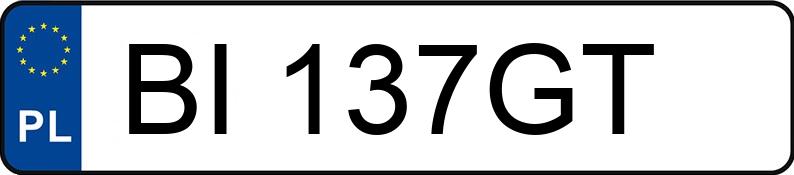 Numer rejestracyjny BI 137GT posiada VOLVO S60 - BI137GT