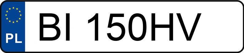 Numer rejestracyjny BI 150HV posiada TOYOTA TOYOTA C-HR - BI150HV