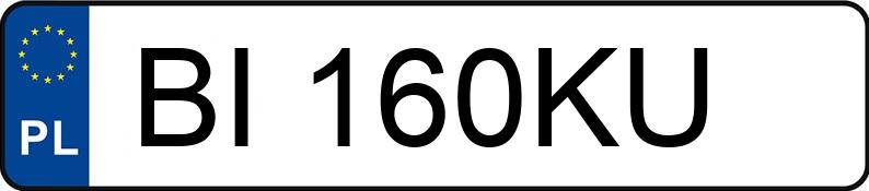 Numer rejestracyjny BI 160KU posiada BMW 340i MR`16 E6 F30 Advantage - BI160KU Numer rejestracyjny BI 160KU posiada BMW 340i MR`16 E6 F30 Advantage - BI160KU