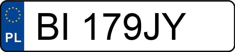 Numer rejestracyjny BI 179JY posiada TOYOTA AVENSIS - BI179JY Numer rejestracyjny BI 179JY posiada TOYOTA AVENSIS - BI179JY
