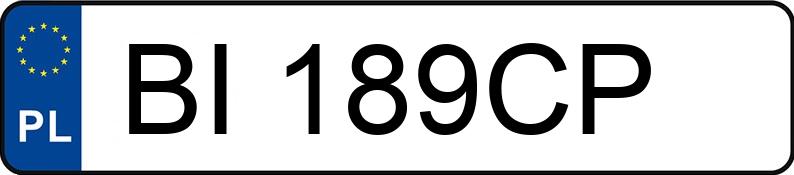 Numer rejestracyjny BI 189CP posiada HYUNDAI I20 - BI189CP