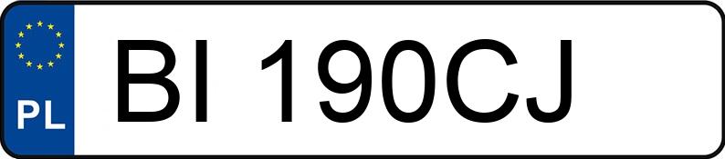 Numer rejestracyjny BI 190CJ posiada NISSAN Qashqai II 1.2 MR`14 E6 Visia Xtronic CVT - BI190CJ Numer rejestracyjny BI 190CJ posiada NISSAN Qashqai II 1.2 MR`14 E6 Visia Xtronic CVT - BI190CJ