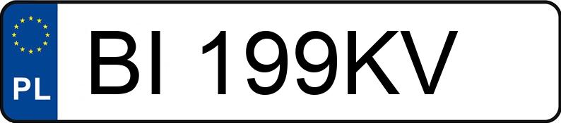 Numer rejestracyjny BI 199KV posiada AUDI A5 - BI199KV Numer rejestracyjny BI 199KV posiada AUDI A5 - BI199KV