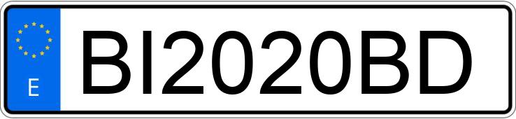 Numer rejestracyjny BI2020BD posiada MITSUBISHI MONTERO