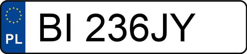 Numer rejestracyjny BI 236JY posiada BMW 116I - BI236JY Numer rejestracyjny BI 236JY posiada BMW 116I - BI236JY