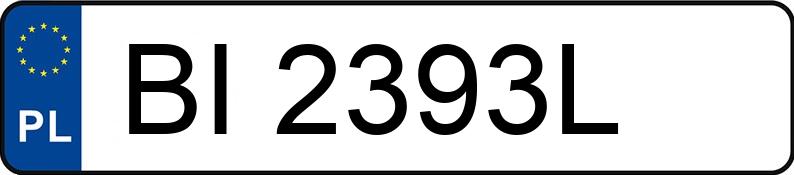 Numer rejestracyjny BI 2393L posiada TOYOTA Corolla Hatchback MR`02 E3 - BI2393L Numer rejestracyjny BI 2393L posiada TOYOTA Corolla Hatchback MR`02 E3 - BI2393L