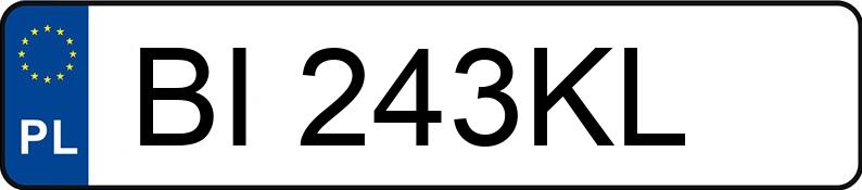 Numer rejestracyjny BI 243KL posiada CITROEN C3 Aircross 1.2 MR`24 E6.4 - BI243KL Numer rejestracyjny BI 243KL posiada CITROEN C3 Aircross 1.2 MR`24 E6.4 - BI243KL