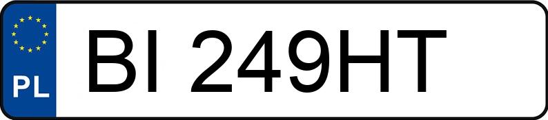 Numer rejestracyjny BI 249HT posiada TOYOTA Corolla 1.5 MR`23 E6d Comfort - BI249HT