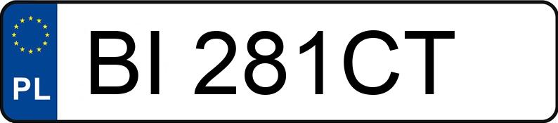 Numer rejestracyjny BI 281CT posiada OPEL VECTRA SIGNUM - BI281CT Numer rejestracyjny BI 281CT posiada OPEL VECTRA SIGNUM - BI281CT