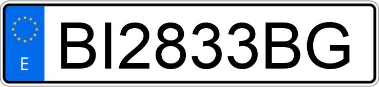 Numer rejestracyjny BI2833BG posiada RENAULT 19 Numer rejestracyjny BI2833BG posiada RENAULT 19
