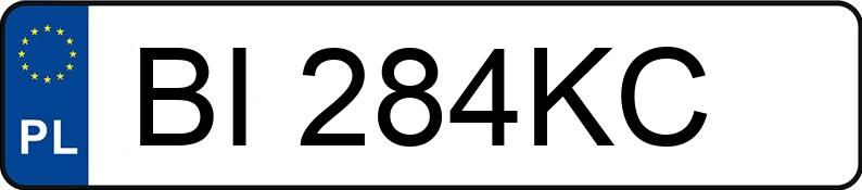 Numer rejestracyjny BI 284KC posiada RENAULT RAFALE - BI284KC
