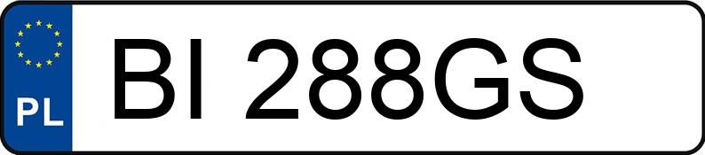 Numer rejestracyjny BI 288GS posiada VOLKSWAGEN BORA - BI288GS