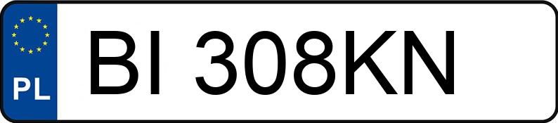 Numer rejestracyjny BI 308KN posiada MAXUS E-DELIVER 9 - BI308KN