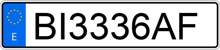 Numer rejestracyjny BI3336AF posiada BMW SERIE 3 Numer rejestracyjny BI3336AF posiada BMW SERIE 3