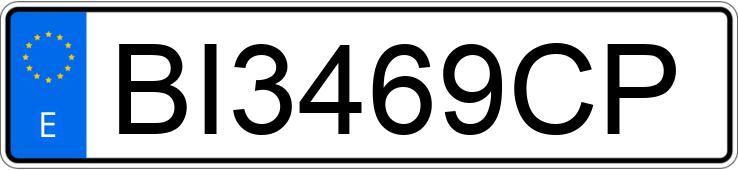 Numer rejestracyjny BI3469CP posiada TOYOTA CELICA Numer rejestracyjny BI3469CP posiada TOYOTA CELICA