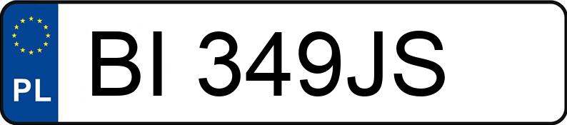 Numer rejestracyjny BI 349JS posiada AUDI A6 Avant Quattro 3.0 TDi MR`04 E3 4F A6 Avant Quattro 3.0 TDi MR`04 E3 4F - BI349JS