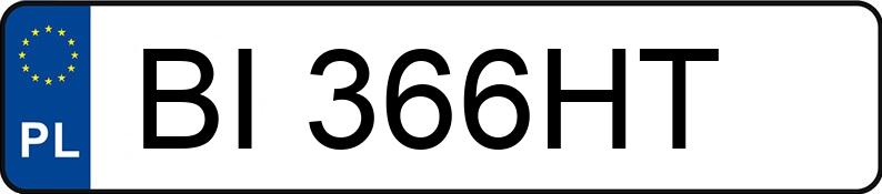 Numer rejestracyjny BI 366HT posiada LEXUS NX300H - BI366HT