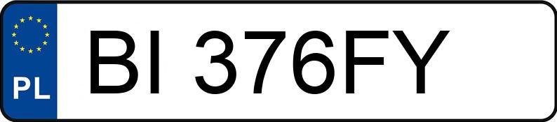 Numer rejestracyjny BI 376FY posiada BMW 530 - BI376FY Numer rejestracyjny BI 376FY posiada BMW 530 - BI376FY