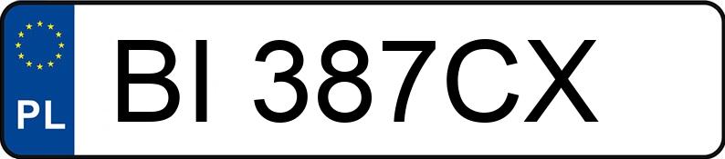 Numer rejestracyjny BI 387CX posiada HONDA Accord 2.4i MR`06 E4 Type S - BI387CX