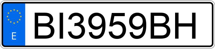 Numer rejestracyjny BI3959BH posiada VOLKSWAGEN GOLF Numer rejestracyjny BI3959BH posiada VOLKSWAGEN GOLF