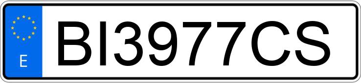 Numer rejestracyjny BI3977CS posiada SEAT IBIZA Numer rejestracyjny BI3977CS posiada SEAT IBIZA