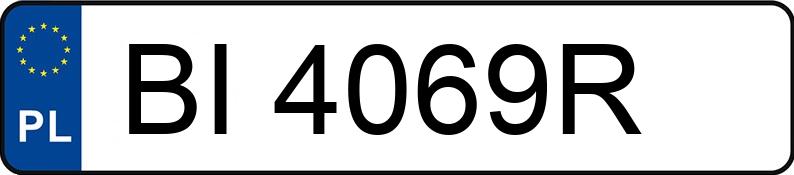 Numer rejestracyjny BI4069R posiada BMW 530 Diesel Kat. MR`95 E39 530 Diesel Kat. MR`95 E39