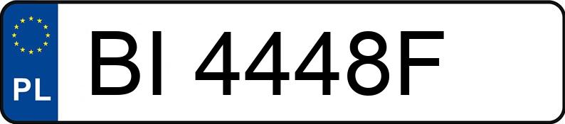 Numer rejestracyjny BI 4448F posiada TOYOTA COROLLA - BI4448F Numer rejestracyjny BI 4448F posiada TOYOTA COROLLA - BI4448F