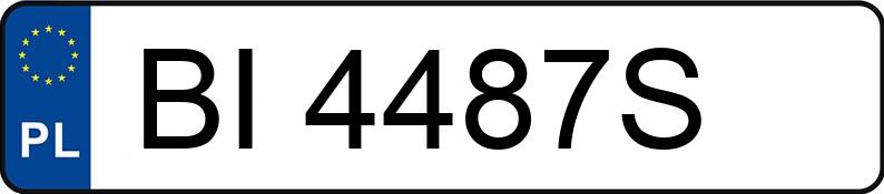 Numer rejestracyjny BI 4487S posiada AUDI A6 - BI4487S Numer rejestracyjny BI 4487S posiada AUDI A6 - BI4487S