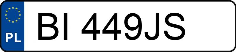 Numer rejestracyjny BI 449JS posiada BMW 430 - BI449JS