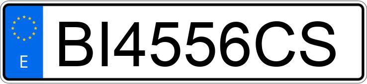 Numer rejestracyjny BI4556CS posiada HYUNDAI COUPE