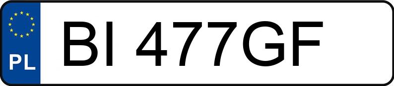 Numer rejestracyjny BI 477GF posiada VOLKSWAGEN Passat B8 1.6 TDI-CR MR`15 E6 Trendline - BI477GF