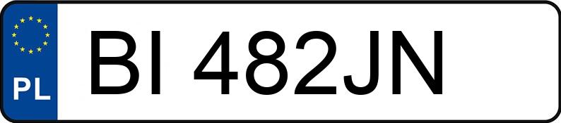 Numer rejestracyjny BI 482JN posiada BMW X1 XDRIVE25E - BI482JN