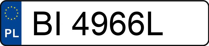 Numer rejestracyjny BI 4966L posiada BMW 728 - BI4966L Numer rejestracyjny BI 4966L posiada BMW 728 - BI4966L