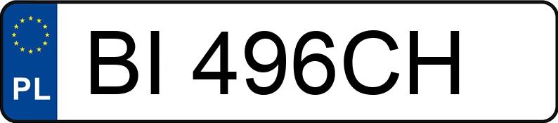Numer rejestracyjny BI 496CH posiada AUDI A3 - BI496CH Numer rejestracyjny BI 496CH posiada AUDI A3 - BI496CH