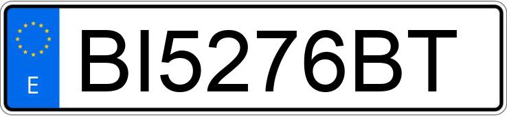 Numer rejestracyjny BI5276BT posiada OPEL VECTRA