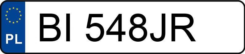 Numer rejestracyjny BI 548JR posiada CITROEN C3 C - BI548JR