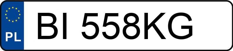 Numer rejestracyjny BI 558KG posiada MERCEDES-BENZ AMG CLA 45 S - BI558KG
